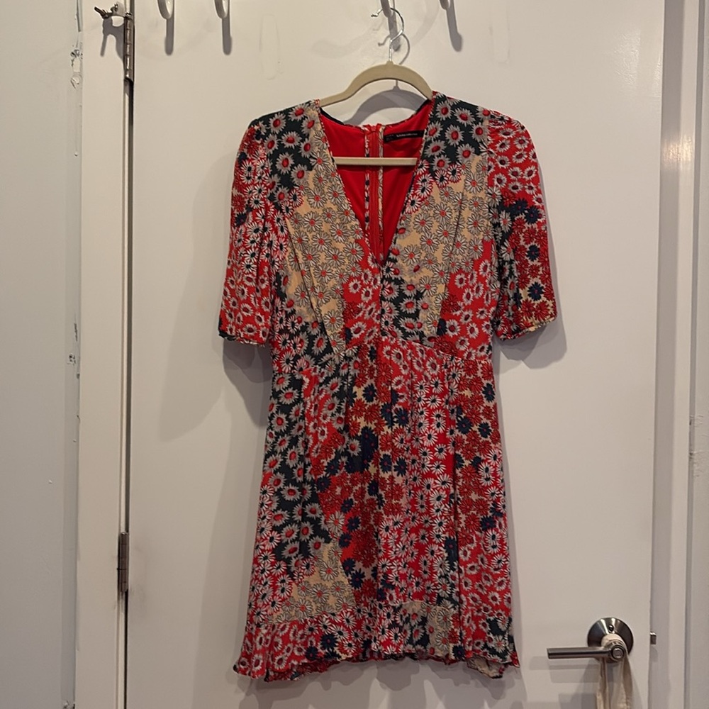 Zara floral dress